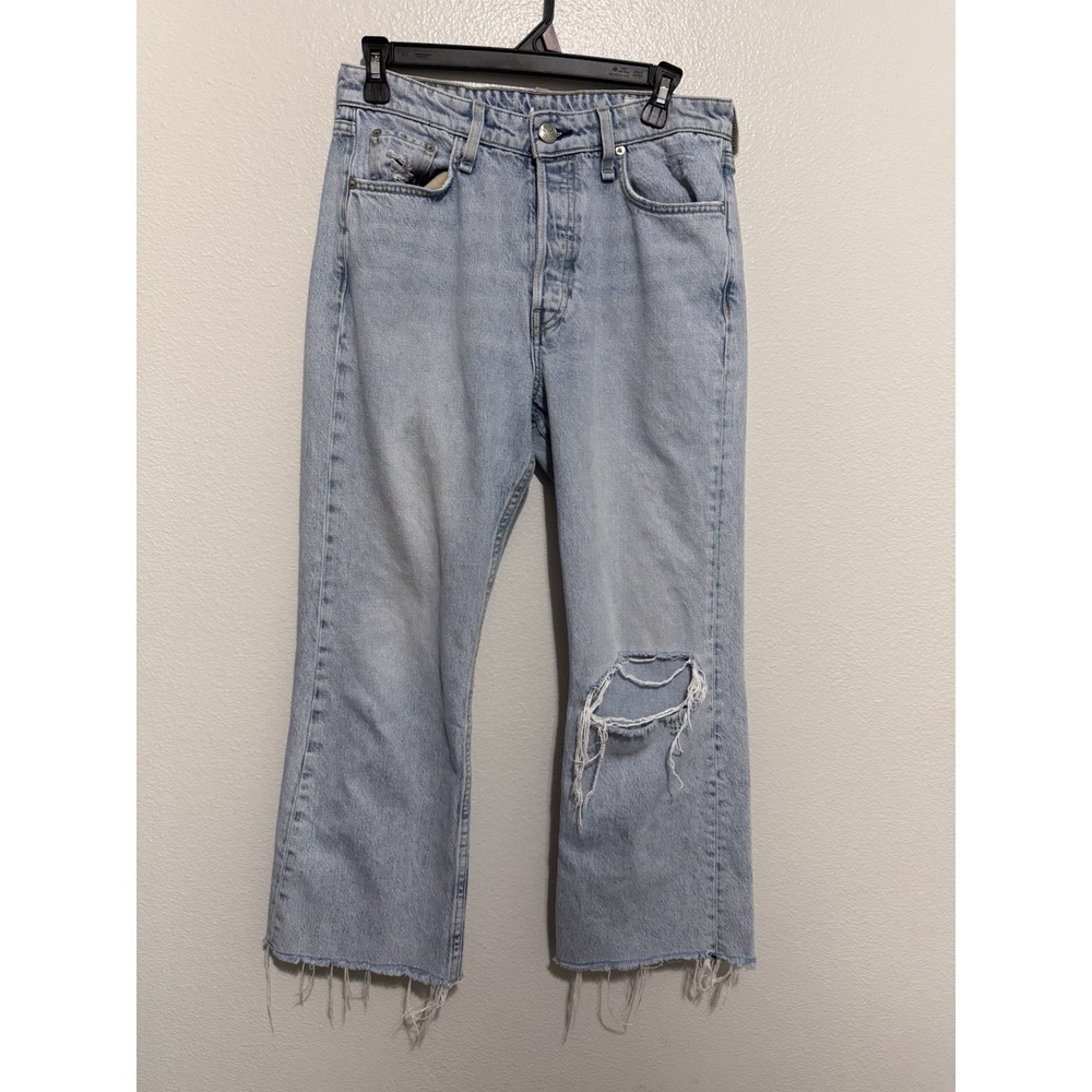Rag & Bone Women's Maya High Rise Slim Fit Jeans Montauk Wash Sz 29